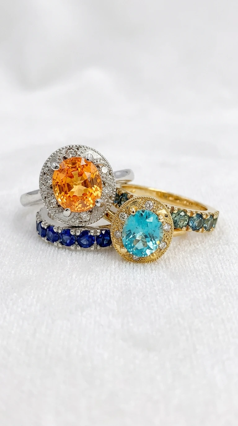 Custom gold rings handmade by Christian Hasler Helen Kim Creations